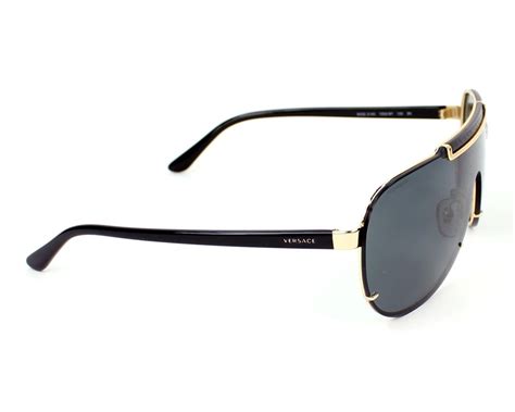 versace sunglasses model 2140|Versace VE2140 01 Dark Grey & Gold Sunglasses .